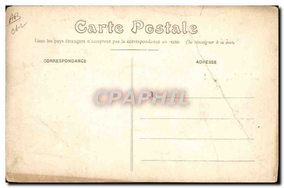CPA Automobile Circuit de la Seine Inferieure Virage de Londinieres Hanriot Automobile Darracq  — Verso