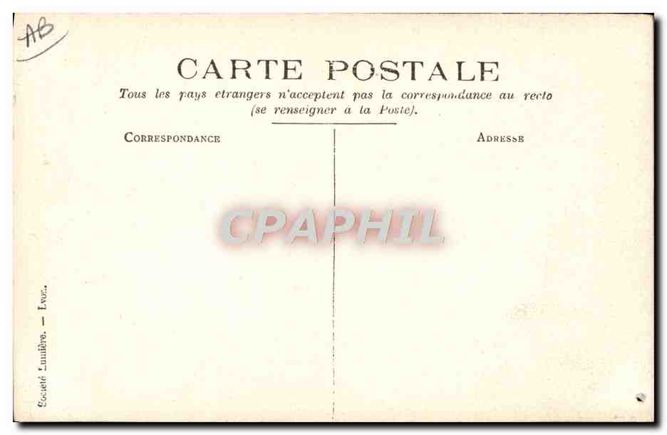 Ch. Hommaire Mécanicien — Cycles & Autos, Machines à Coudre, Réparations — Société L'Inkive, Lwec. — Verso