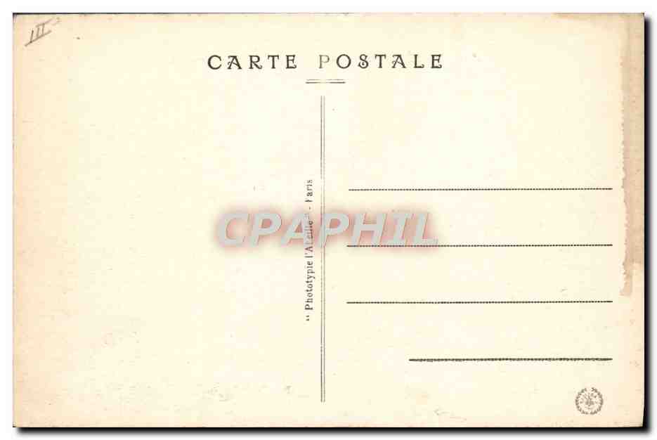 CPA Automobile Sevres La Seine Les usines Renault  — Verso