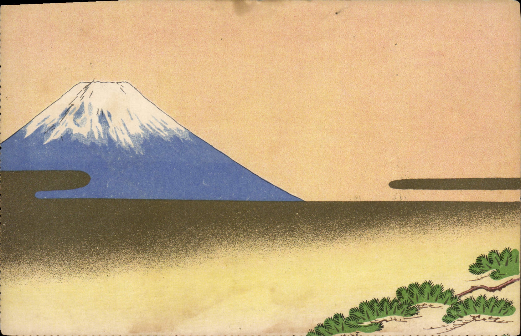 CPA Japon Nippon Volcan 