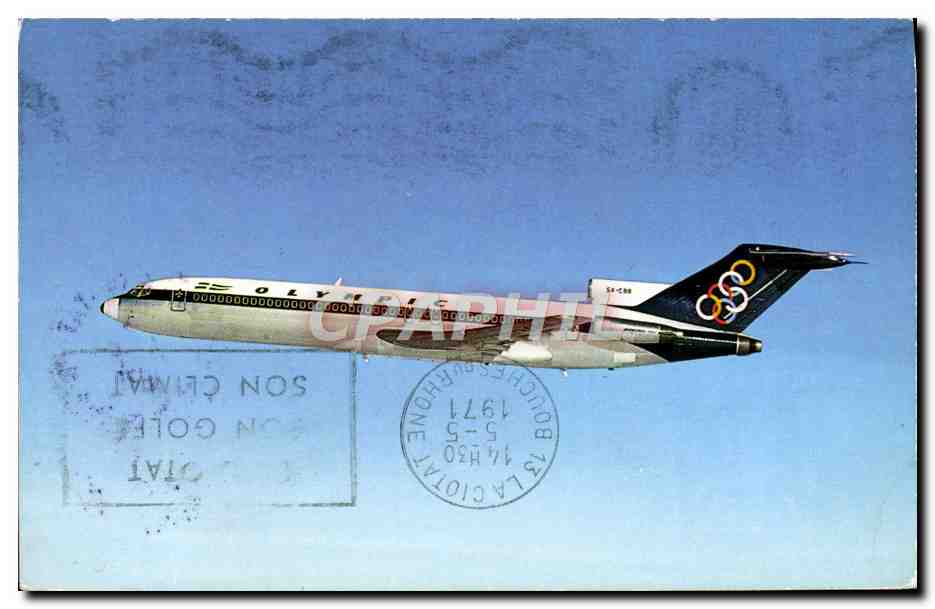 CPM Avion Aviation Olympic Airways Boeing 727 200