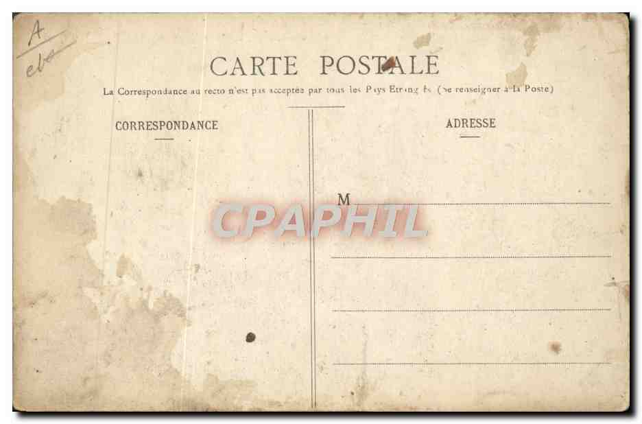 CPA Avion Aviation Dirigeable Zeppelin America de M Welmann destine a l'expedition du Pole Nord Polaire  — Verso
