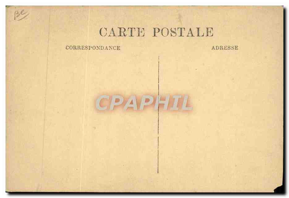 CPA Avion Aviation Dirigeable Zeppelin le hangar qui avale son ballon  — Verso