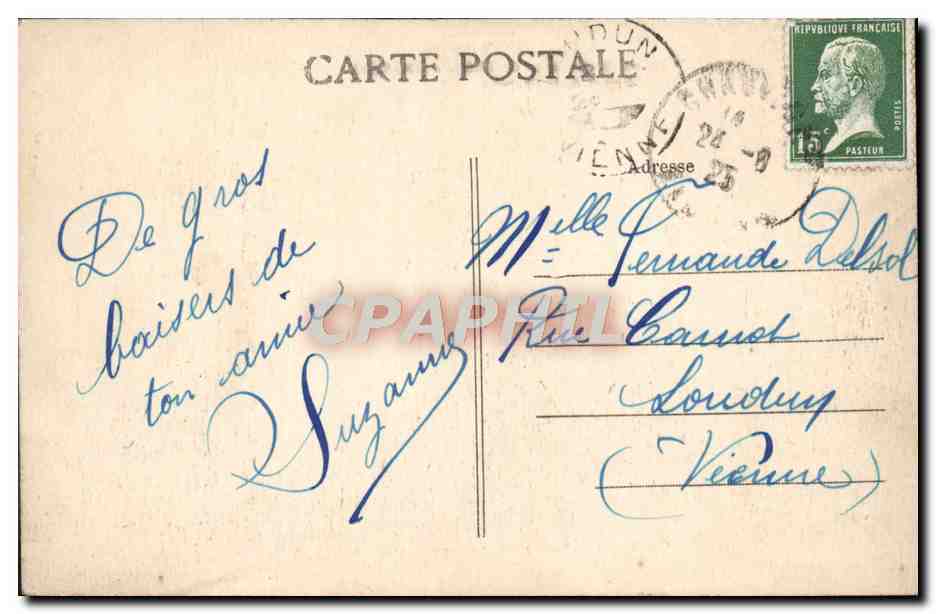 Chauvigny (Vienne) — Château Baronial ou des Évêques (XIe siècle), Ruines de la Chapelle — Édition G. Cailland, photo Chauvigny — Reverso