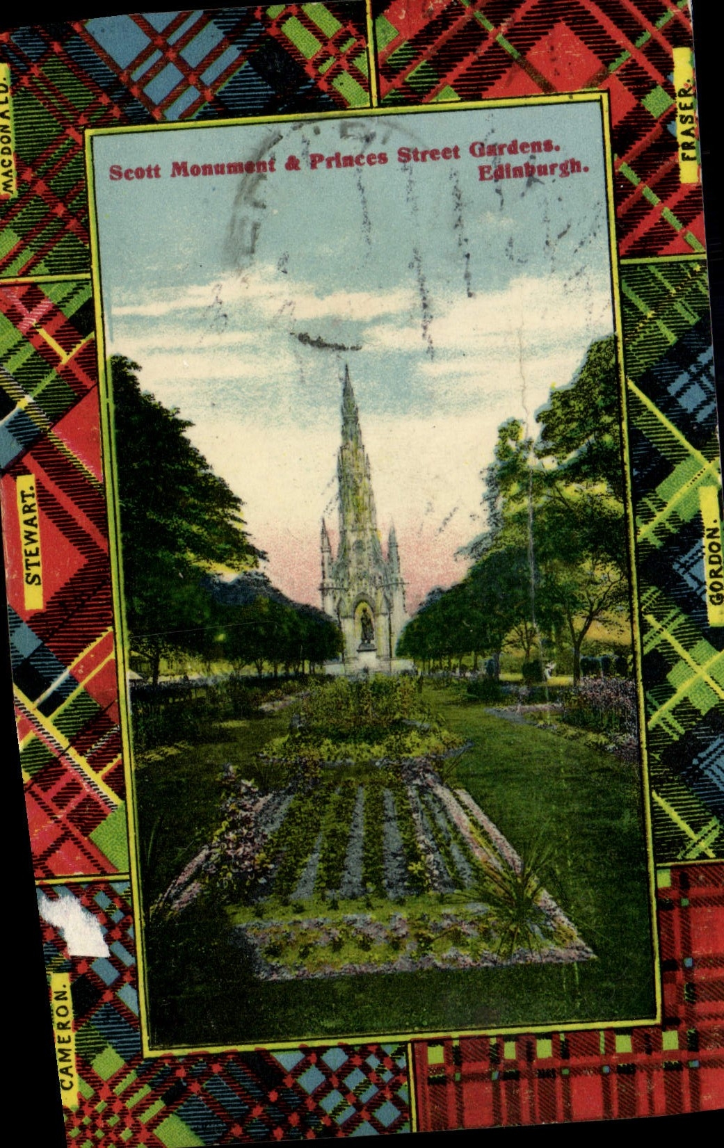 CPA Scott Monument & Princes Street Gardens Edinburgh