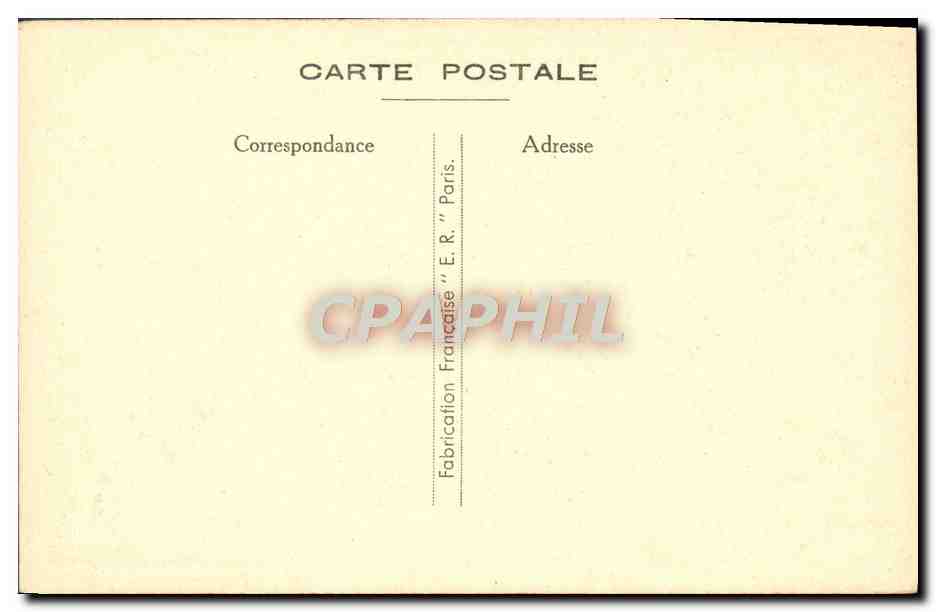 CPA Fantaisie Fleurs — Verso