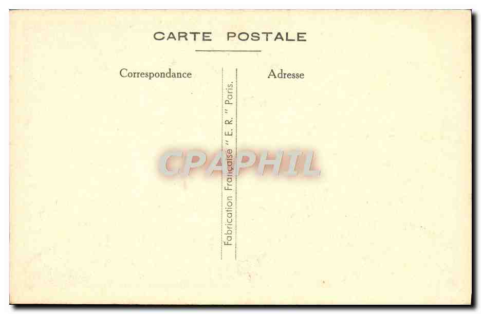 CPA Fantaisie  — Rückseite
