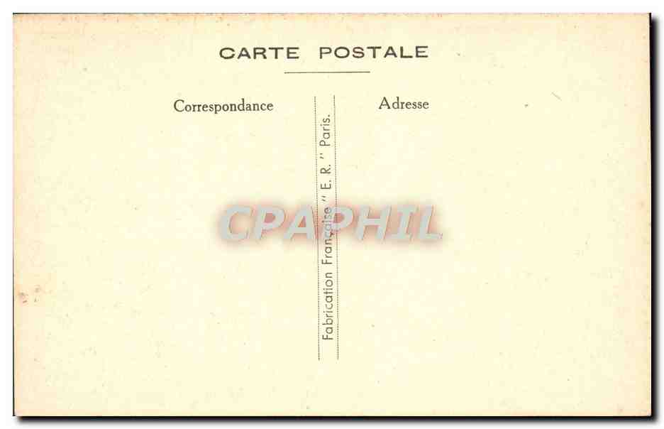 CPA Fantaisie Oiseaux — Rückseite