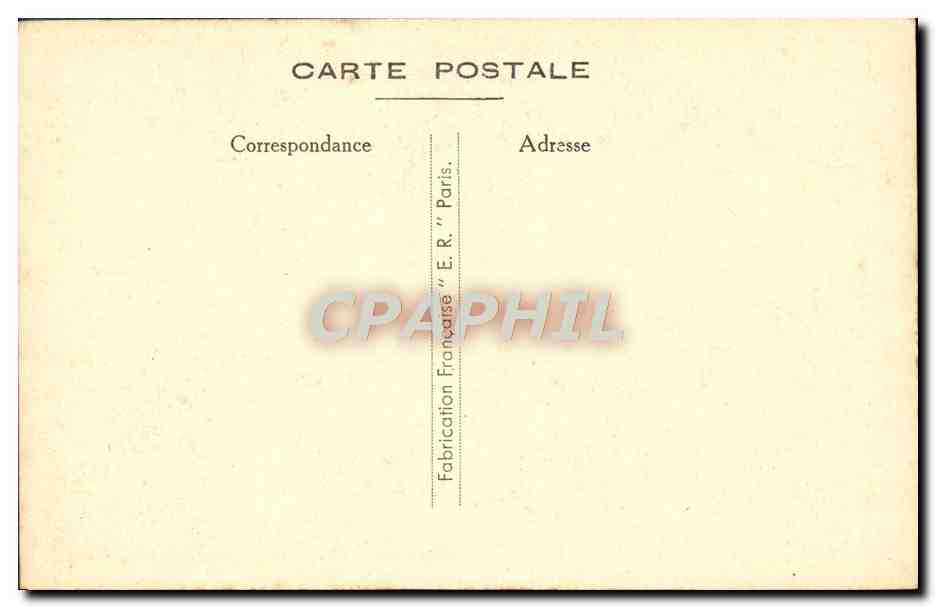 CPA Fantaisie  — Rückseite