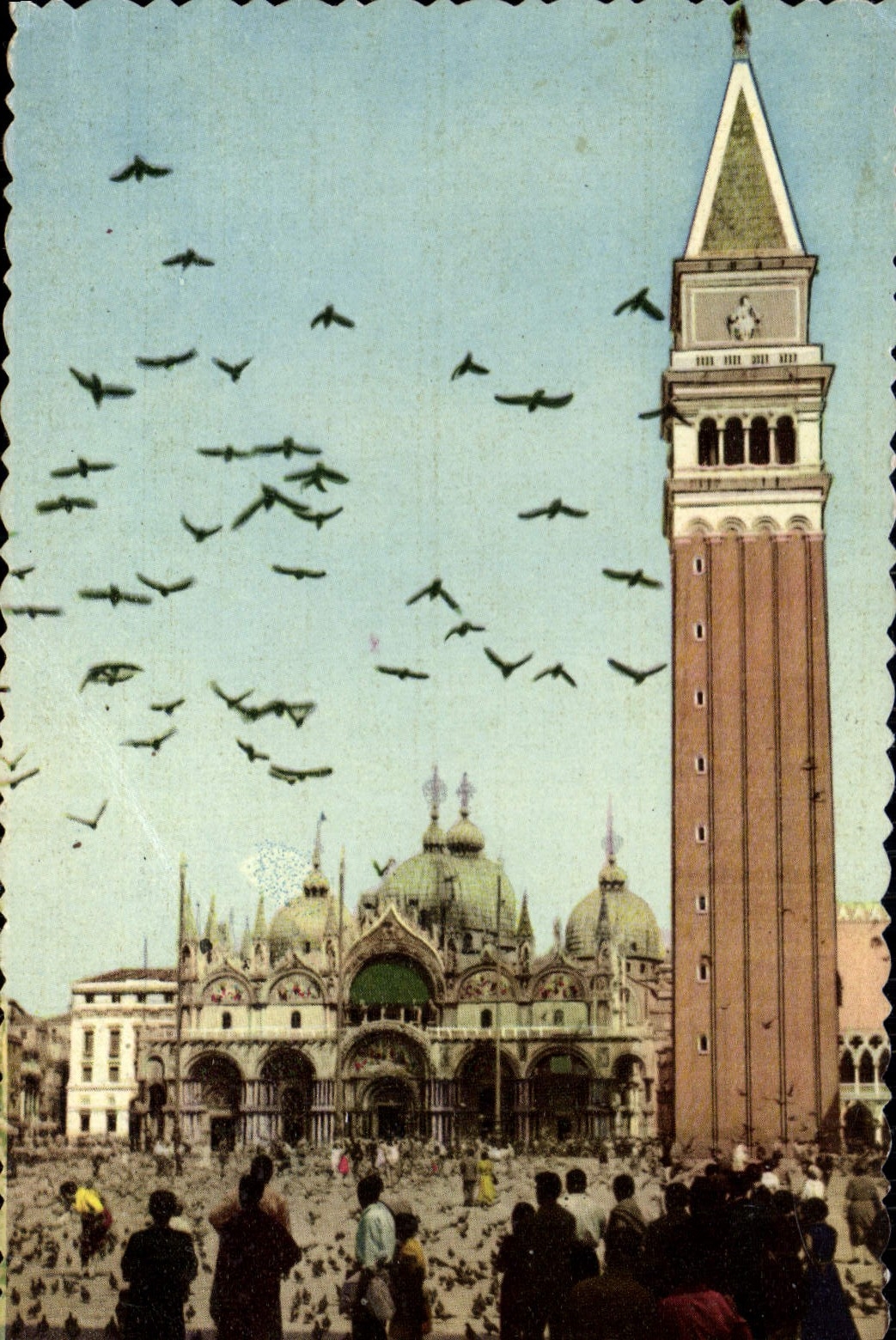 CPM Venezia Piazza Chiesa di s Marco e Campanile