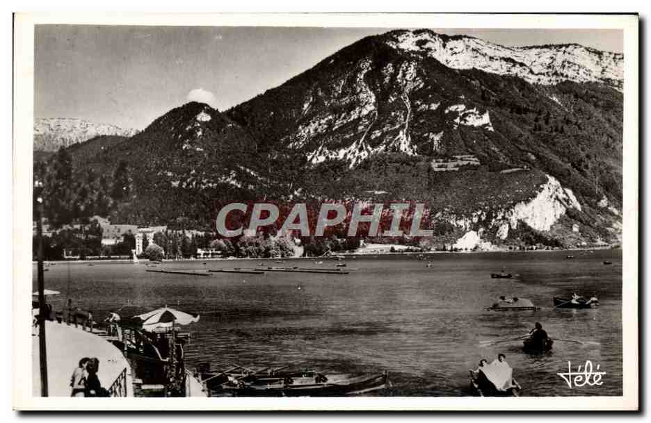 Annecy — Le Lac et le Mont Veyrier — Éditions T.F.I.F. - Imp. du Lion Blanc