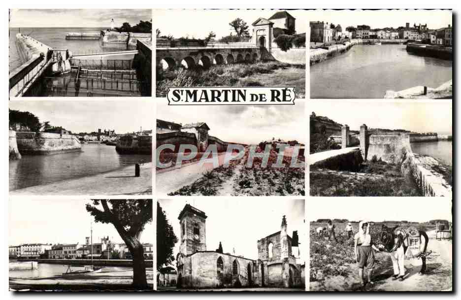 Saint-Martin-de-Ré — 9 vues noires — Les Éditions Victor-Hugo