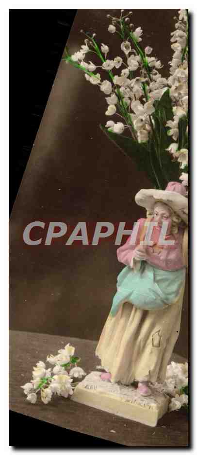 CPA Fantaisie Fleurs Muguet 