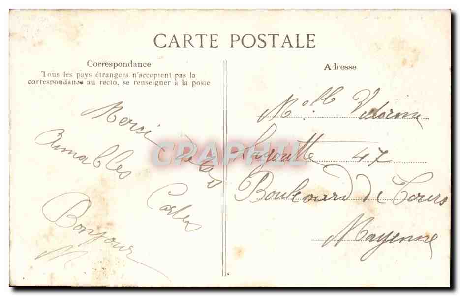 Saint-Malo — Le Tombeau de Châteaubriand un jour de Tempête — Côte d’Émeraude, n° 2032 — Reverso