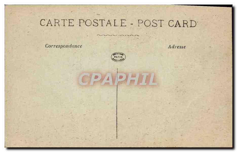 CPA Fantaisie Femme — Rückseite