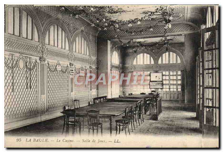 CPA La Baule Le Casino Salle de Jeux