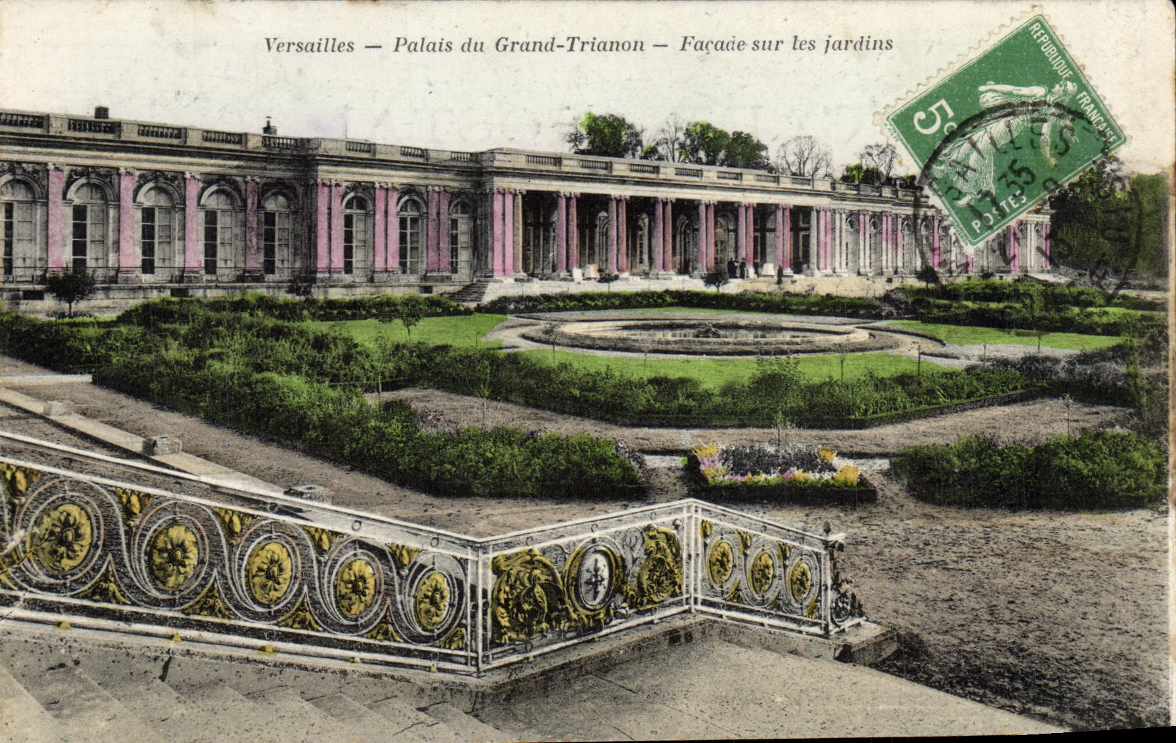 Versailles — Palais du Grand-Trianon — Façade sur les jardins