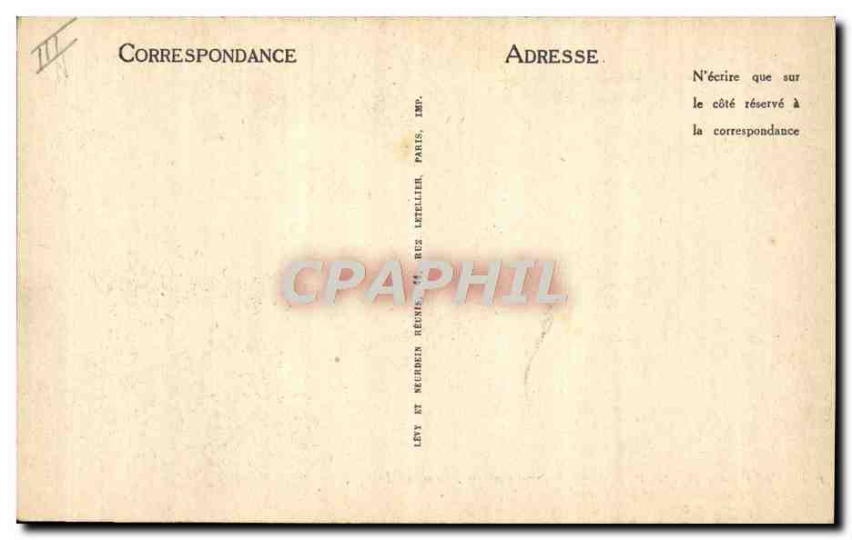 Artillerie des Cuirassés d'Escadre — Tourelle avant, Canons de 305 — Type Jean-Bart — n°133 — Verso