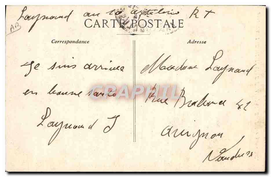 CPA Bateau de guerre Piece 306 — Verso