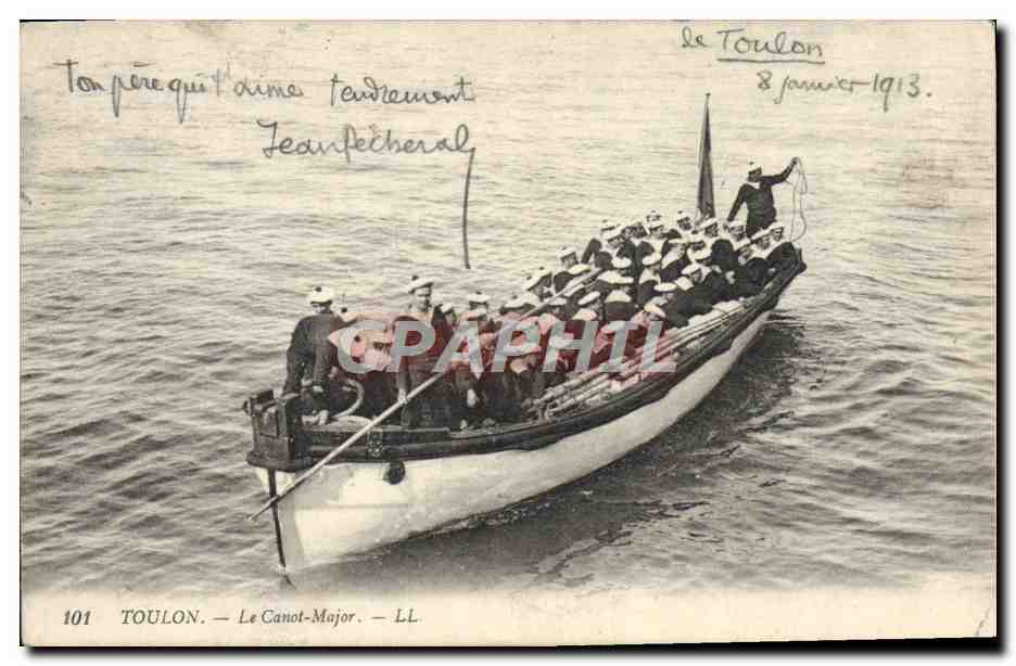 Toulon — Le Canot-Major — LL. Éditeur LL, n° 101