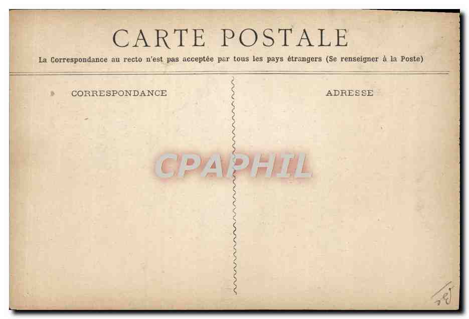 CPA Train Chemins de fer de l'Ouest Mont Saint Michel — Verso