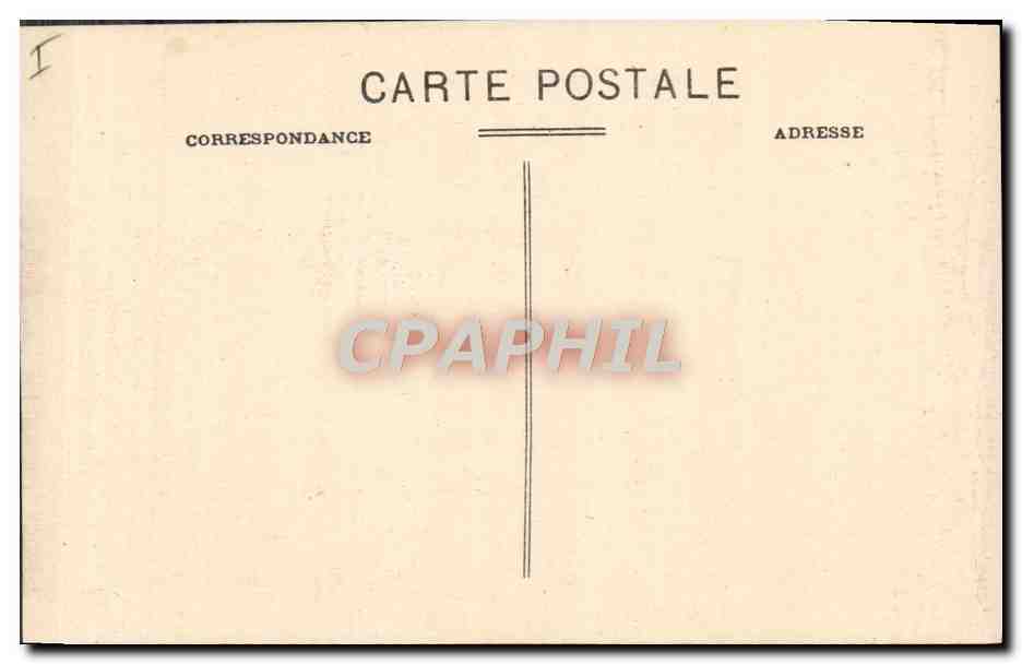 CPA Bordeaux Place de la Victoire et la porte d'Aquitaine Tramway — Rückseite