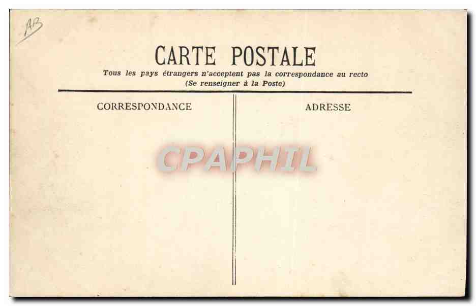 CPA Avion Aviation Grande semaine d'aviation Monoplan Antoinette pilote par Latham — Verso