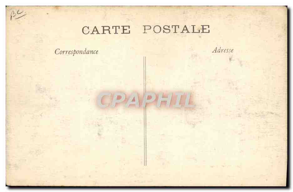 CPA Avion Aviation Concours militaire Reims octobre 1911 Boutiny sur biplan Coanda Huile Automobiline  — Rückseite