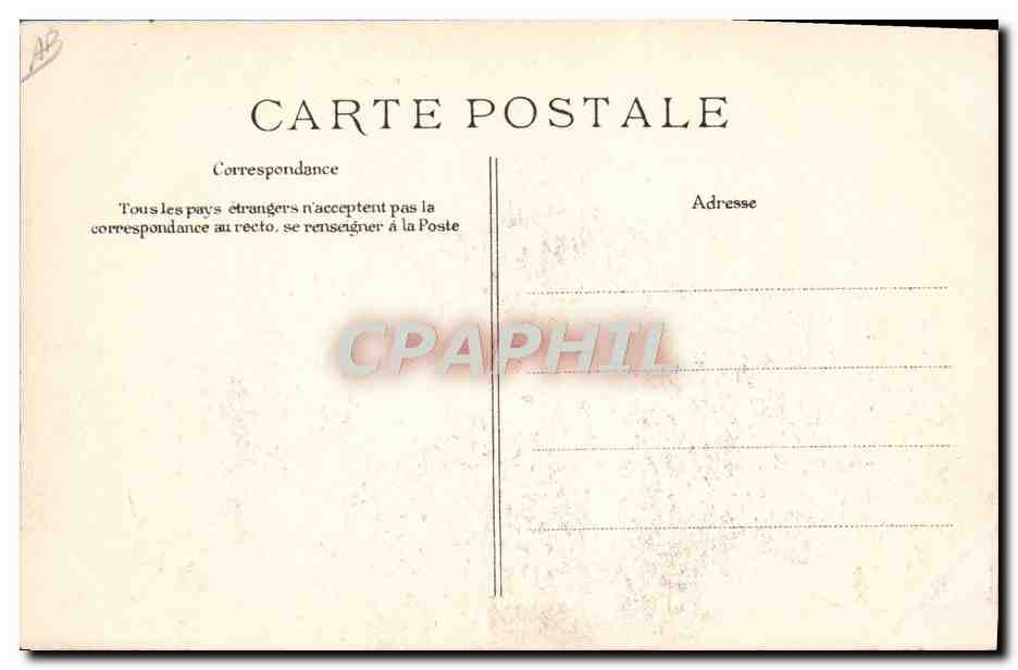 CPA Avion Aviation Aubrun sur monoplan Bleriot  — Verso