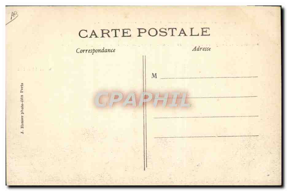 CPA Avion Aviation Tissandier eleve de Wilbur Wright pilotant un aeroplane systeme Wright  — Verso