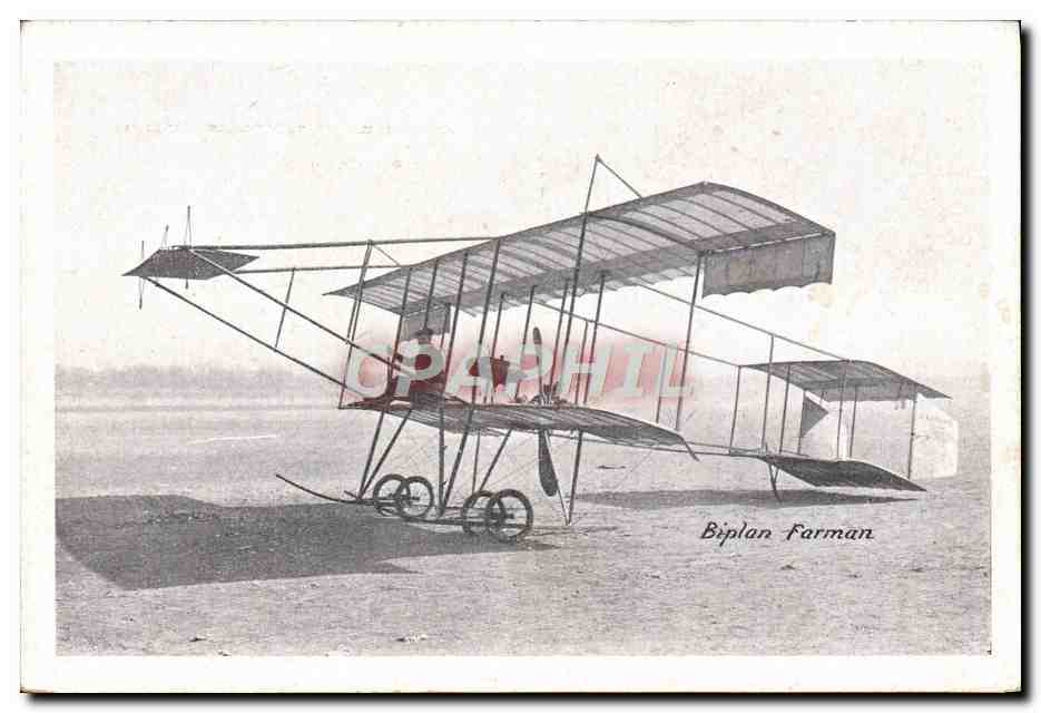 CPA Avion Aviation Biplan Farman