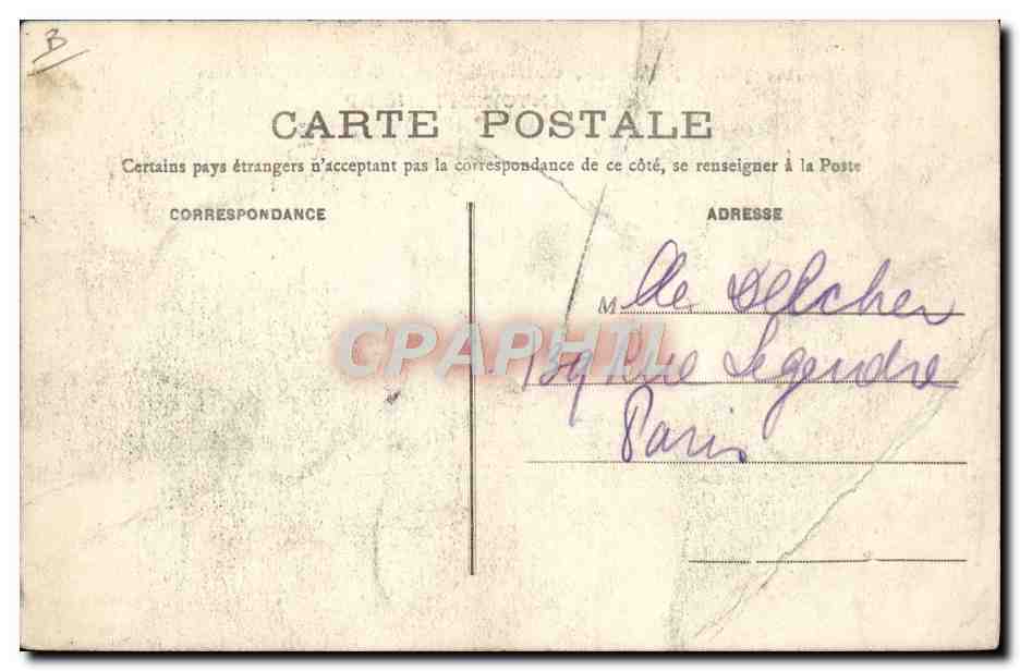 CPA Avion Aviation Aeroplane Farman Freres Voisin Moteur Antoinette — Verso