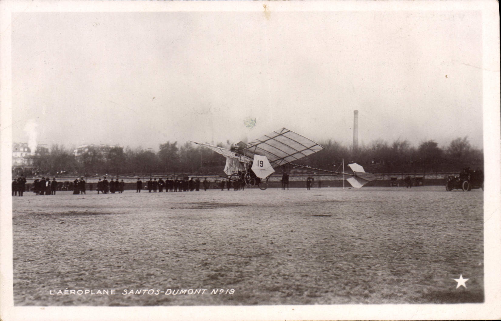 CPA Avion Aviation Aeroplane Santos Dumont 