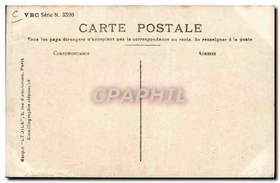CPA Avion Aviation Aeroplane Santos Dumont  — Verso