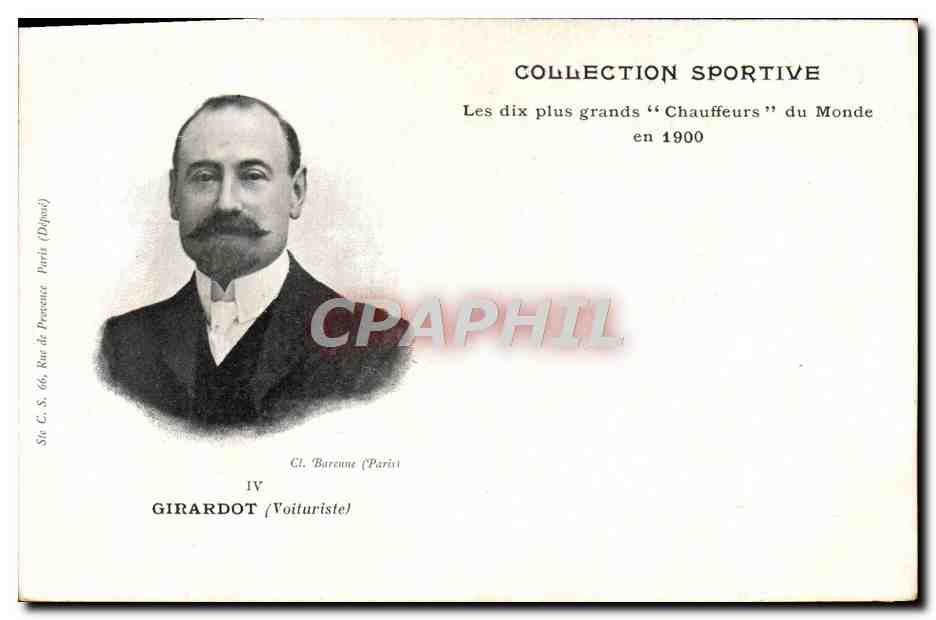 CPA Automobile Collection Sportive Chauffeur Girardot 