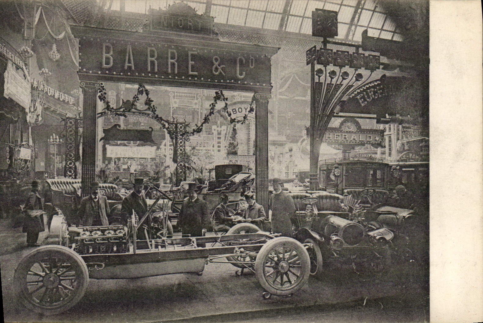 Exposición automovilística — Barre & Cie — Niort