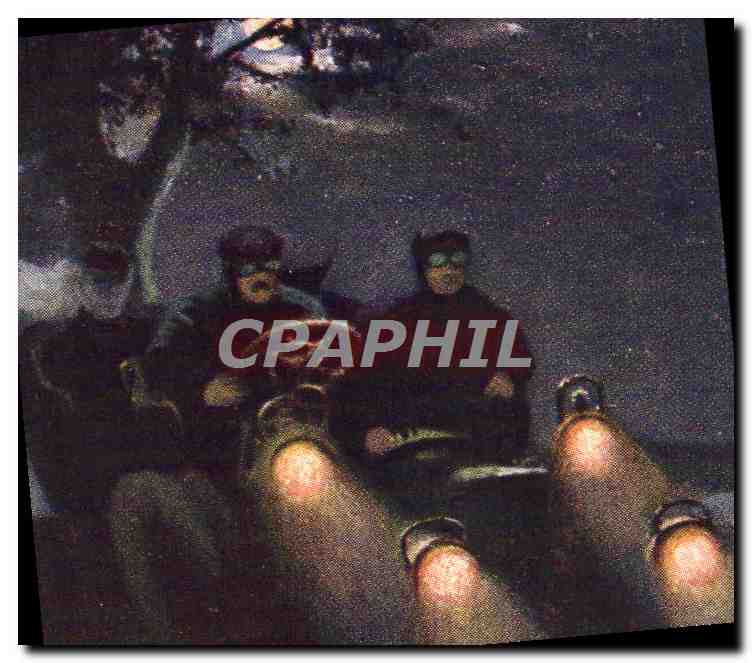 Deux hommes en tenue de plongée sous-marine — Tuck's Postkarte, série 'Oliette' — éditeur Raphael Tuck & Sons