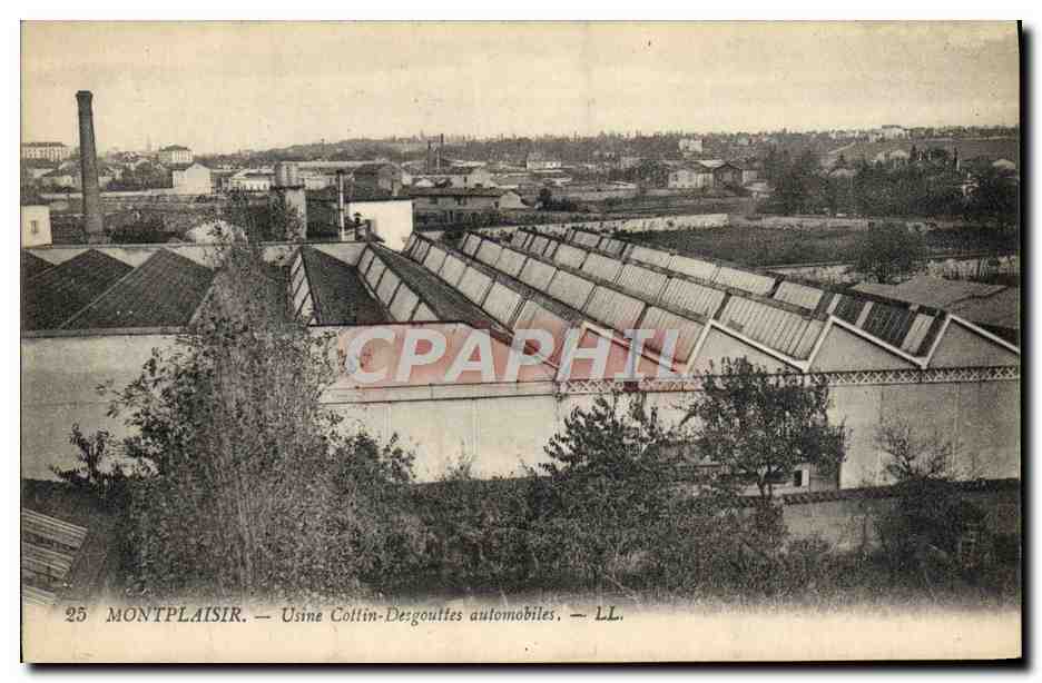 CPA Automobile Montplaisir Usine Cottin Desgouttes automobiles 
