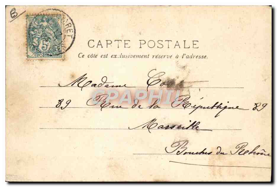 CPA Automobile Route de Grenoble a Briancon Le Lautaret un depart d'automobiles  — Verso