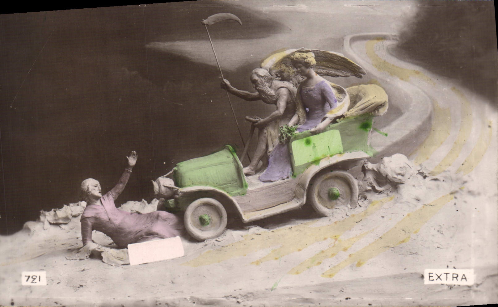 La Mort et l'Ange — scène de voiture — Extra