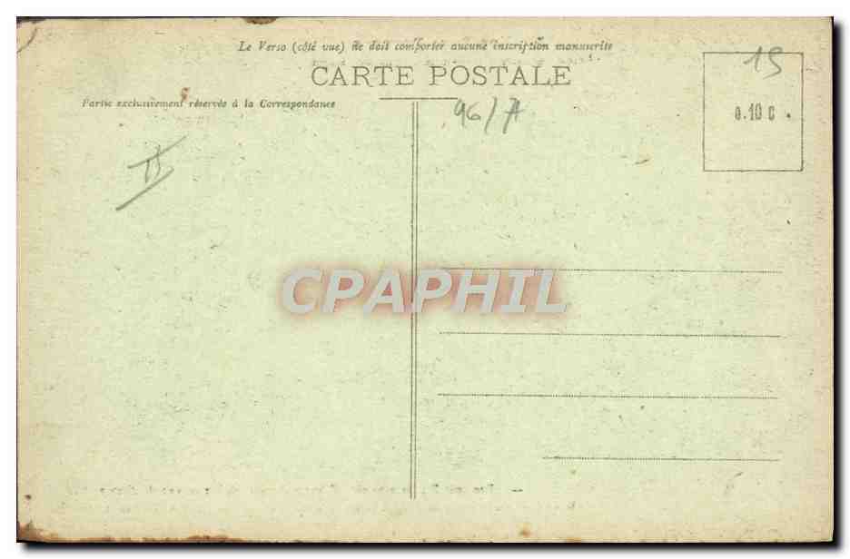 CPA Fantaisie Automobile Nos bons paysans Arrete municipal L'interpretation des textes — Verso