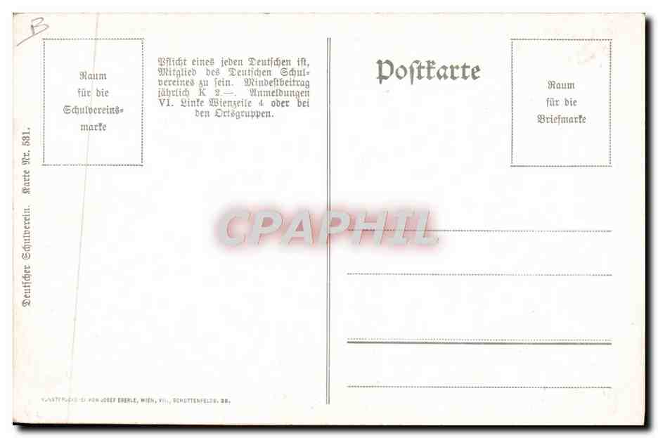 CPA Illustrateur Batisseur  — Rückseite