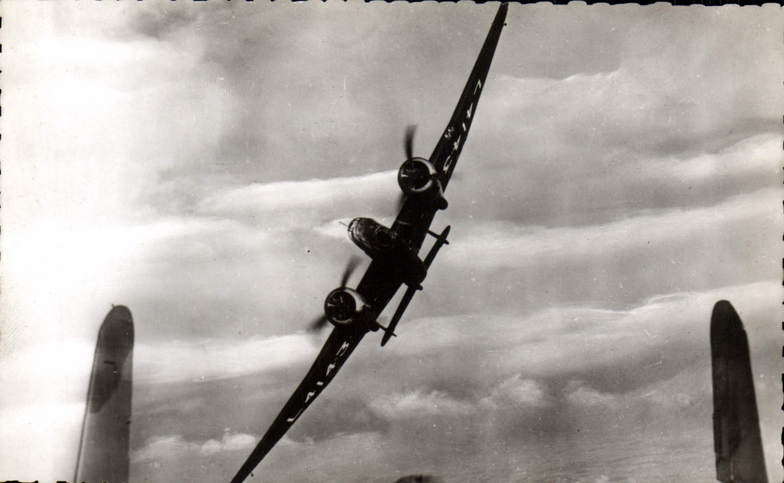 CPM Avion Aviation Un virage d'un avion de la Royal Air Force 