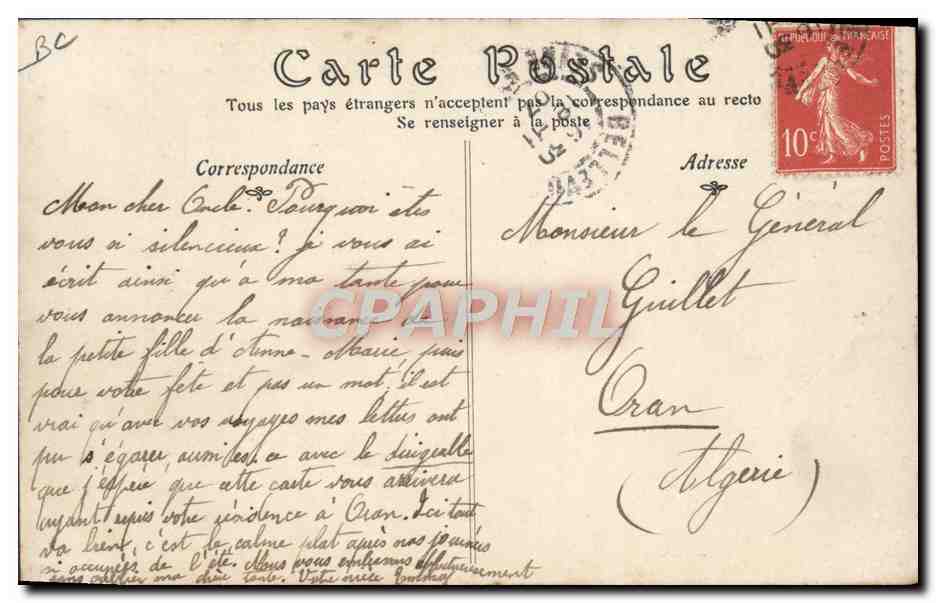 CPA Avion Aviation Dirigeable Zeppelin Patrie Lebaudy  — Rückseite