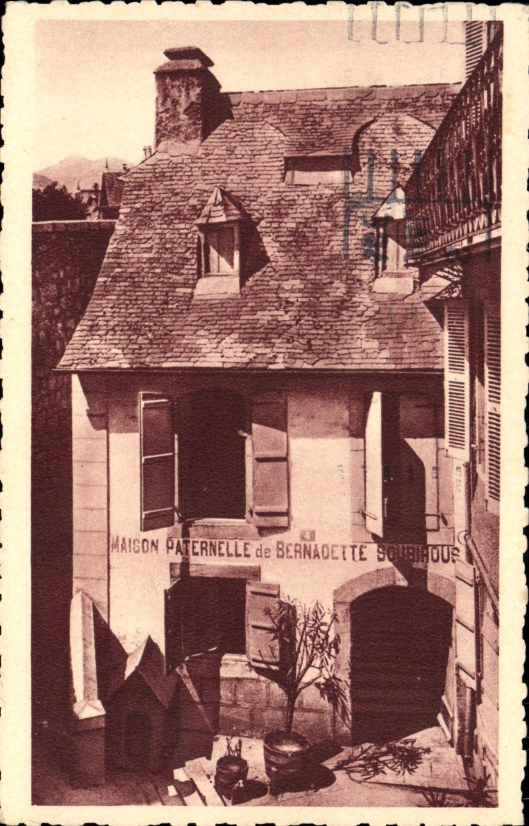 CPA Lourdes Maison Paternelle De Sainte Bernadette Soubirous