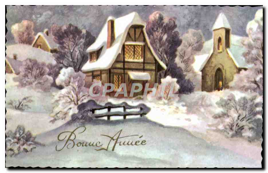CPA Bonne Annee