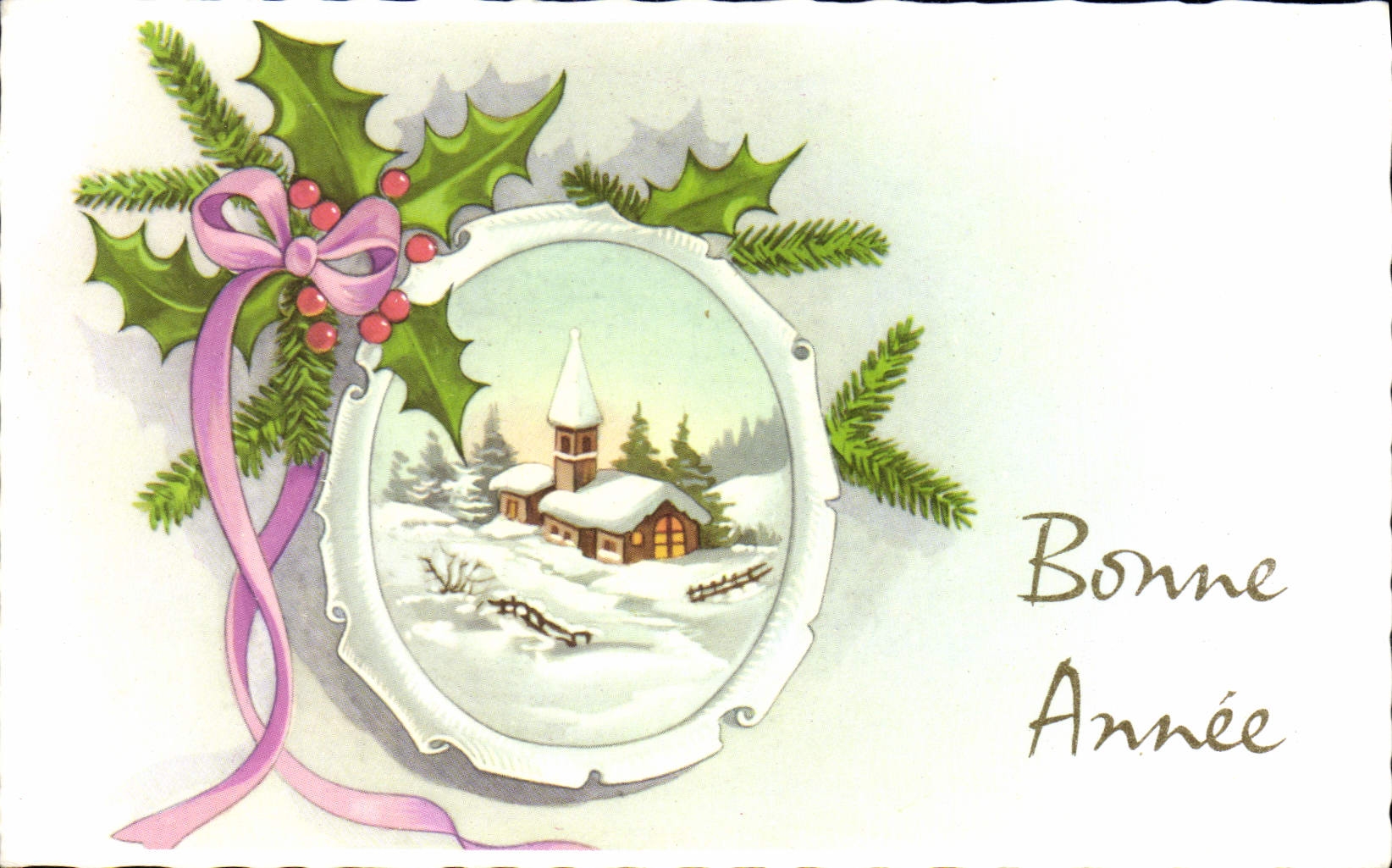 CPA Bonne Annee