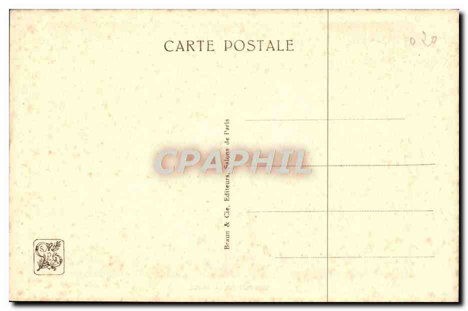 CPA Au Bruit De La Vague — Verso