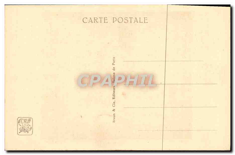 CPA Beethoven J Van Beers — Verso