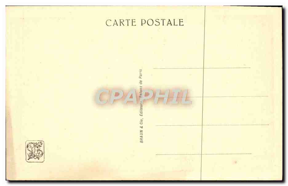 CPA Baby Andre Meriel Bussy — Verso